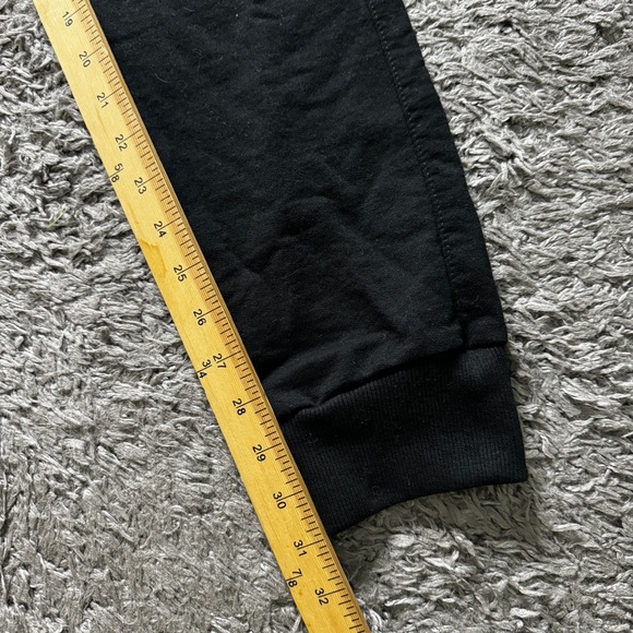 Champion Cargo Sweatpants Joggers Mens Large Black Tapered Leg Cargo Pockets - Picture 9 of 10